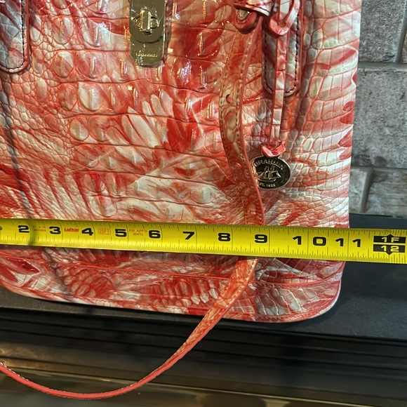 NWT Brahmin Fiora Flamingo SET tote and wallet - Picture 6 of 10